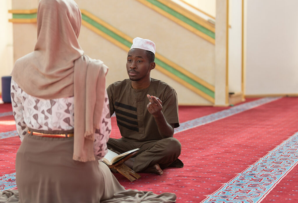 Nikah Services - Two People Praying Together